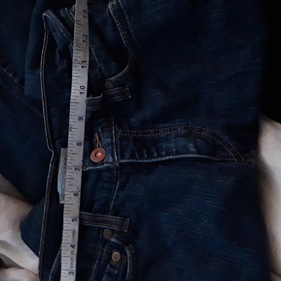 Levi's perfectly slimming Jeans Bootcut 512 size 8 petite - Picture 11 of 11